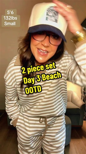 Stylish Beach OOTD: Comfy Two-Piece Set