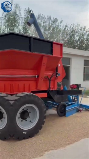 👉 Roadside Grain Collector in Action | Multi-Angle Harvesting Demo #farming #agrifuture #agriculture