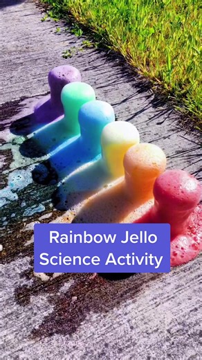 Rainbow Jello Science Experiment @jello #summeractivitiesforkids #pride #pridemonth #pride2022 #scienceathome #scienceexperiments #scienceforkids #summerkids #summerkidstodo #summerscience