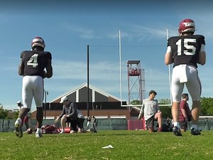 WATCH: Monday's Highlights From Alabama Football Spring Practice