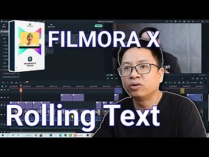 Rolling Text Effect Filmora X - 2 EASY Ways to Create Impressive Rolling Text in Filmora