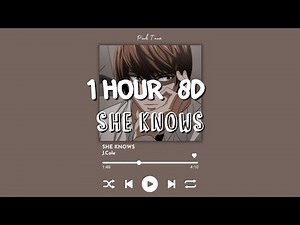 (1 HOUR w/ Lyrics) She Knows by J.Cole "i am so much happier now that I'm dead" 8D