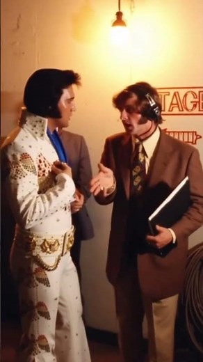 Elvis in his Aloha jumpsuit #elvis #elvispresley #scene #share #subscribe #aloha #shorts #tcb #like