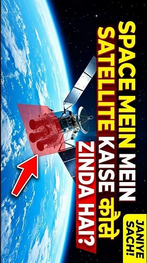 Why Satellites NEVER Fall to Earth? 🌍#Exclusiveknowledge