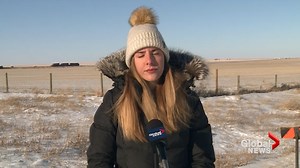 Train derailment causes fuel leak in southern Alberta