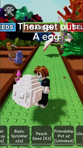 Tutorial on how to fling up in the sky in grow a garden!