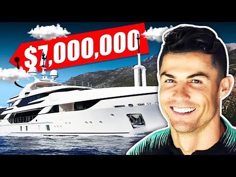 Inside Cristiano Ronaldo’s LUXURIOUS Yacht Worth Billions!