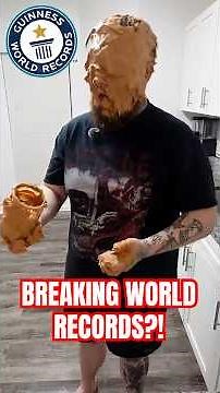 I Tried the Peanut Butter World Record… BIG Mistake 🥜😳