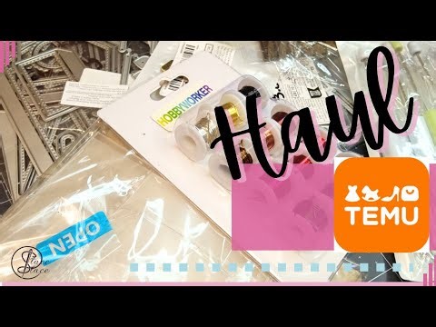 TEMU HAUL + Exciting NEW Embossing Diffuser Demo!!!