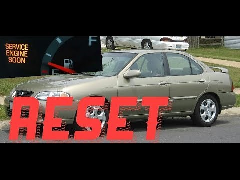 How to reset Service Engine soon Light on a 2000 Nissan Sentra.....