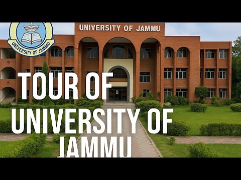 Complete Tour of University of Jammu | Campus, Facilities & Student life