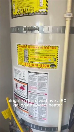50-Gallon Gas Water Heater Replacement: Pre-Job Walkthrough 🔧
