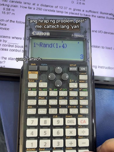 Paghahanda para sa Board Exam sa Caltech