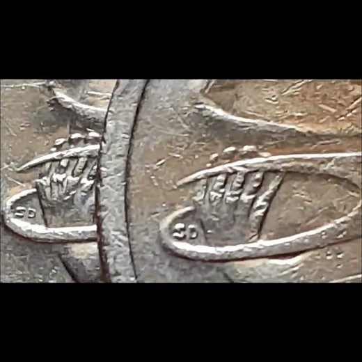 L@@K for these 2001 20c Variety Small SD initials 👉 Up close 👉 Australian 20 cent Coin