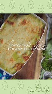Guacamole Salsa Creamy Enchiladas with Herdez Brand Do you ever feel stumped when it comes to tasty AND easy dinner ideas? Look no further than my tasty Herdez Brand Guacamole Salsa Creamy Chicken Enchiladas! - - I’m a Tex-Mex lover through and through, but I admit it’s usually not my go-to when cooking at home. However, we love these easy shredded chicken enchiladas in our house! I use Herdez Brand Guacamole Salsa in Medium as a sauce, to eliminate the time and extra work it takes to make one b