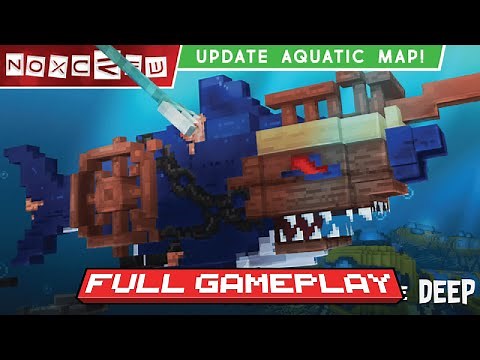 Monsters of The Deep By Noxcrew - Full Gameplay Walktrough | Minecraft Marketplace Map