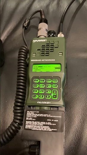 TCA PRC152 with Thales hand mic. Receive audio on 2M simplex