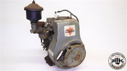 Vintage Clinton 494 Engine Restoration – Part 1 Reveal