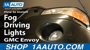 How to Replace Fog Driving Light 2002-06 GMC Envoy XL