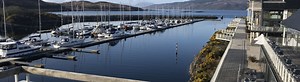 Berthing at Portavadie, Loch Fyne, Scotland