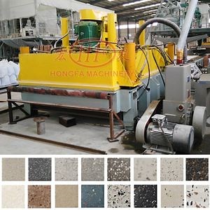 [Hot Item] Modern Stone White Calacatta Artificial Quartz Stone Slab Making Machine