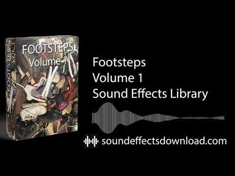 Footstep Sound Effects Library Volume 1