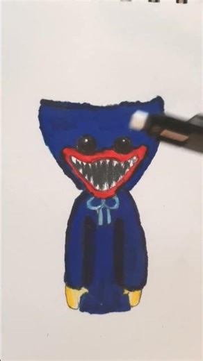 Huggy Wuggy ( Poppy playtime ) #fnaf #art #dance #drawing #fashion #fivenightsatfreddys #kawaii