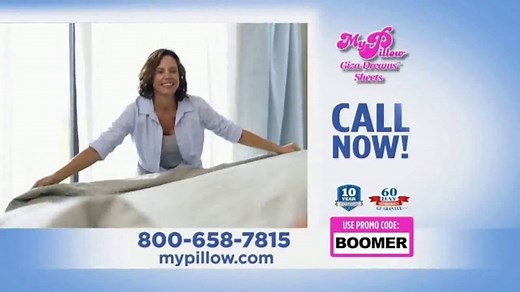 My Pillow Giza Dreams Sheets TV Spot, 'Two For One: Grey Sheets'