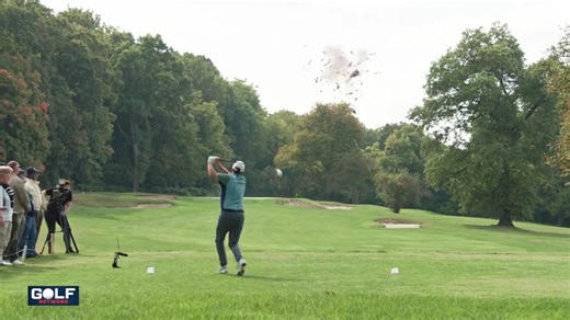 Watch: Putting the bird in birdie