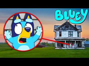 Mi dron graba a Bluey.EXE contra Bingo en la vida real