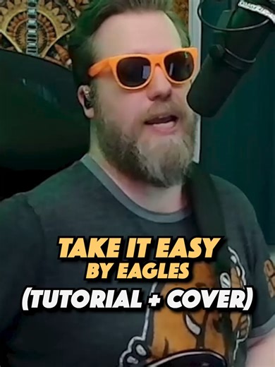 Take It Easy by Eagles - Guitar Tutorial Cover #guitar #guitartok #guitarist #guitarcover #fyp