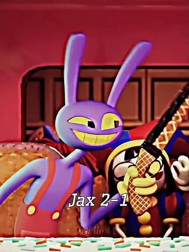 Jax with gun VS Kinger with shotgun🔥|| #edit #theamazingdigitalcircus #kinger #jax #afterdark