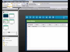 Alarm Management in iX Developer, Video 5 by Beijer Electronics