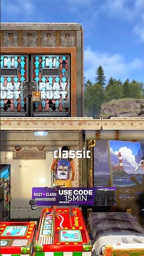 This RUST Skin is BROKEN - Remote Door Control #rust #gaming #exploit