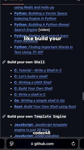 Shorts for best GitHub projects #shorts #trending #viral #youtube #youtubeshorts