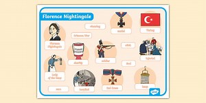 Florence Nightingale Word Mat