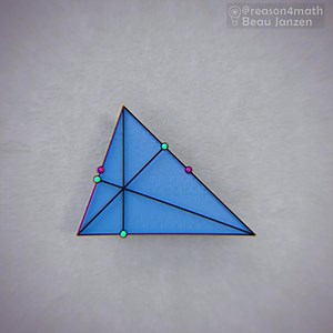 373K views · 5.6K reactions | Drawing the nine-point cirlce that can be created inside of any triangle. | Meme for mathematicians | Facebook