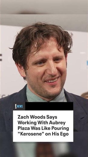Zach Woods shared a glimpse into working with the Aubrey Plaza in his film "The Accompanist."