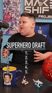 DRAFTING A Superhero Squad With THE RIZZLER! #fyp #marvel #superhero #avengers #ironman @ItzTheRizzler
