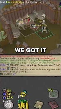 I FINALLY GOT THE VOIDWAKER #OSRS #LEAGUES
