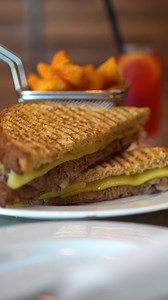 There are sandwiches, and then there’s THIS. A steak so tender it practically melts in your mouth, wrapped in gooey cheese, and topped with crunchy pickled onions. And just when you think it can’t get better – you’ve got the perfect drink and side to complete the experience. This isn’t just lunch, it’s a full-on celebration of flavor! #JavaLove | Java House