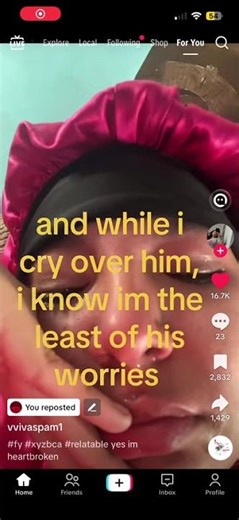 I need to stop crying over boys.