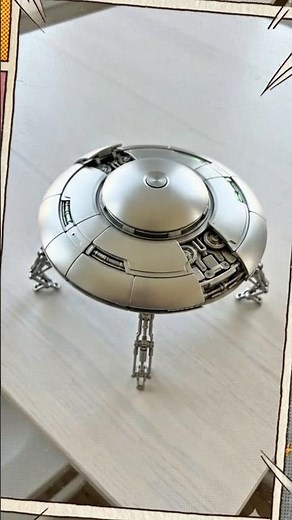 UFO Mechanical Robot #robot #alien #toys