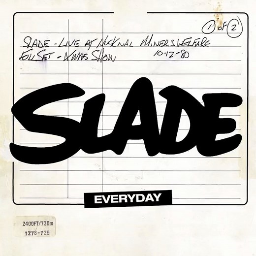 30K views · 2.5K reactions | SLADE - ‘Everyday’ - Taken from their incredible set at The Hucknall Miner's Welfare Club. This is the third Slade track to drop from the upcoming one-of-a-kind cd boxset 'All The World Is A Stage'. Watch the video and pre-order the box set here: https://slade.lnk.to/alltheworldFA | Slade Are For Life - Not Just For Christmas | Facebook
