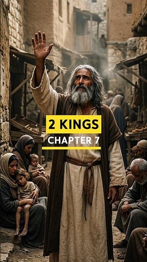 2 Kings Chapter 7 Explained | The Siege of Samaria Ends, Four Lepers Discover a Miracle #biblestory