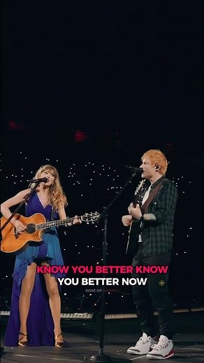 Taylor Swift feat. Ed Sheeran - Everything has changed live #artist #lyrics #music #concert #live