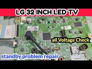 🛠️ LG LED TV Standby Problem Solution | No Power, Red Light Fix 100% Working Fix! Standby problem