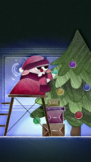 𝚁 𝙰 𝙽 𝙳 𝙾 𝙼 | CHRISTMAS TREE DECORATION🎄 2D - Illustration & animation It's tiiiiiiiiiiiiiime 🌟 The Christmas tree is ready to receive its precious... | Instagram