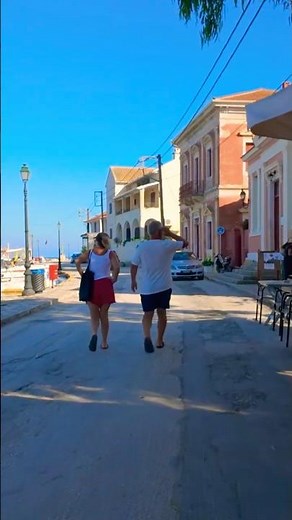 Streets of Gaios Paxos Greece #travel #greekislands #paxos