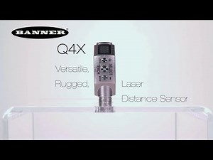 Banner Q4X Versatile, Rugged Laser Measurement Sensor